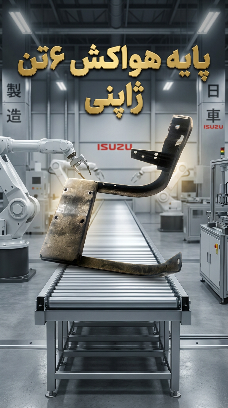 پایه هواکش ایسوزو ۶تن استوک ژاپنی