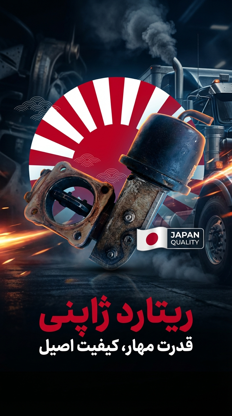 مجموعه کامل خفه کن (ریتارد) اگزوز ایسوزو - اورجینال ژاپن | تضمین قدرت ترمزگیری