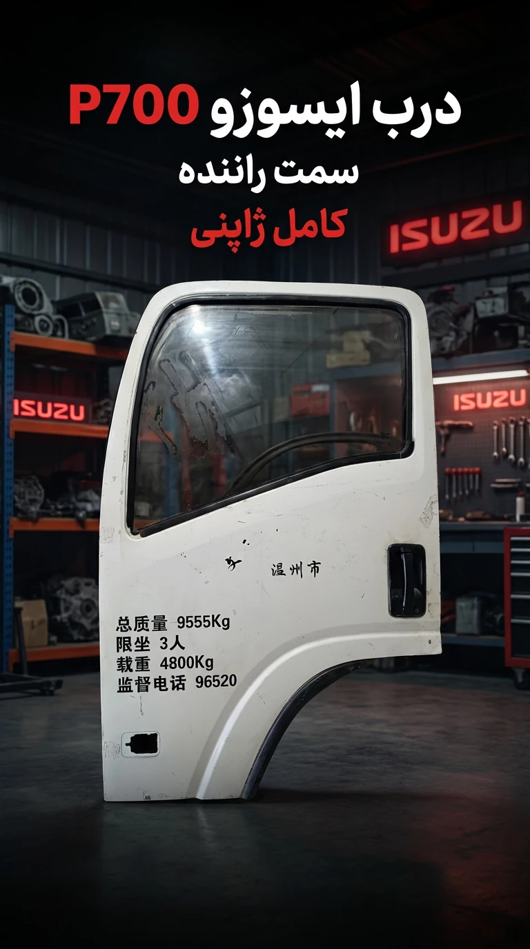 درب راننده ایسوزو p700